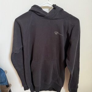 G-Star Raw Black Pullover Hoodie with Small Logo
